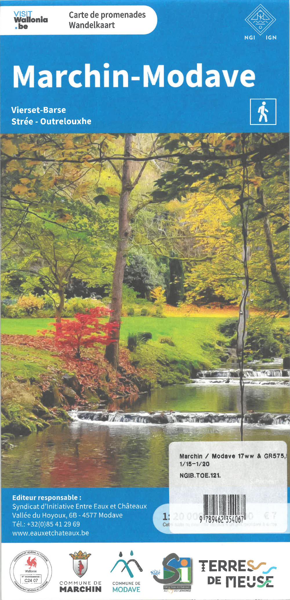 Wandelkaart Marchin / Modave | NGI…