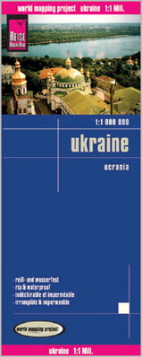 Online bestellen: Wegenkaart - landkaart Ukraine - Oekraïne | Reise Know-How Verlag