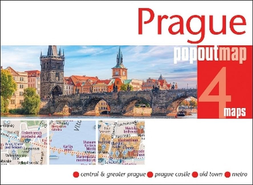 Stadsplattegrond Popout Map Praag popout map | Compass Maps