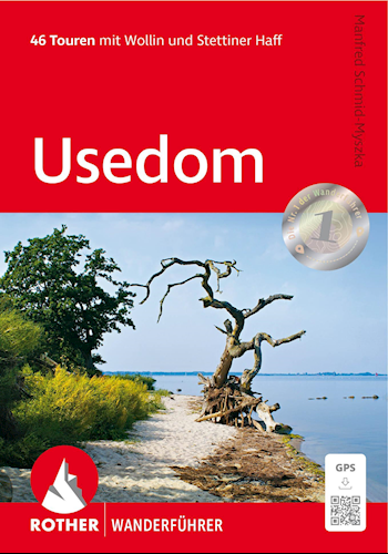 Wandelgids Usedom (wf) 45T GPS Wollin & Stettiner Haff | Rother Bergverlag