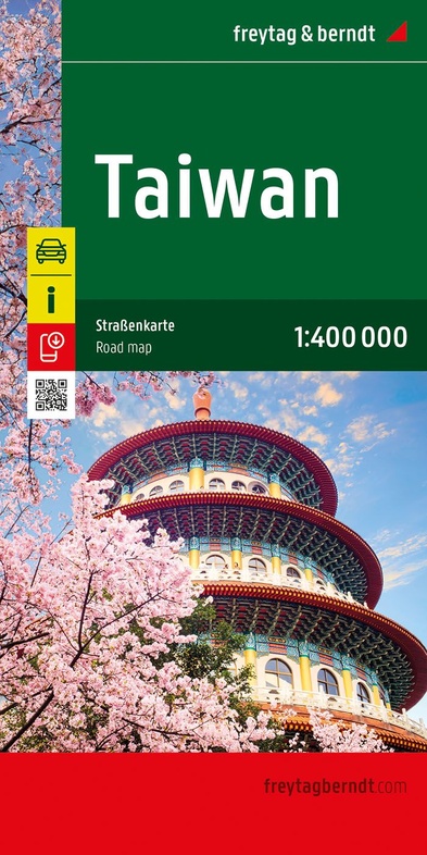 Wegenkaart – landkaart Taiwan | Freytag & Berndt