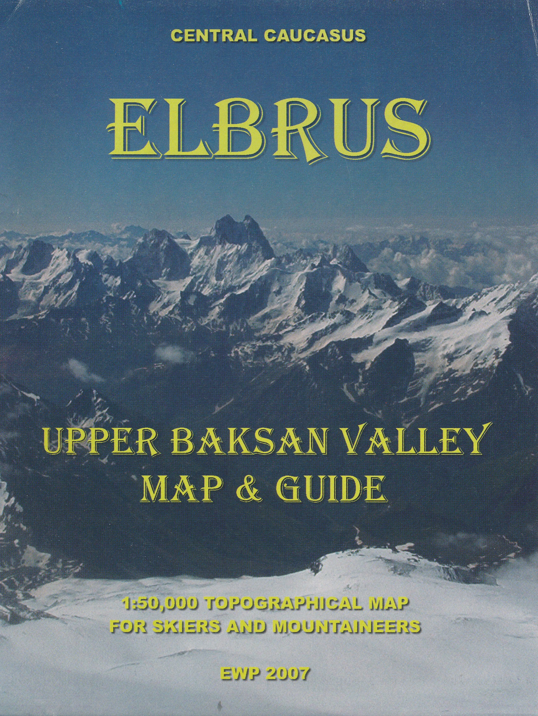 Online bestellen: Wandelkaart Elbrus | EWP