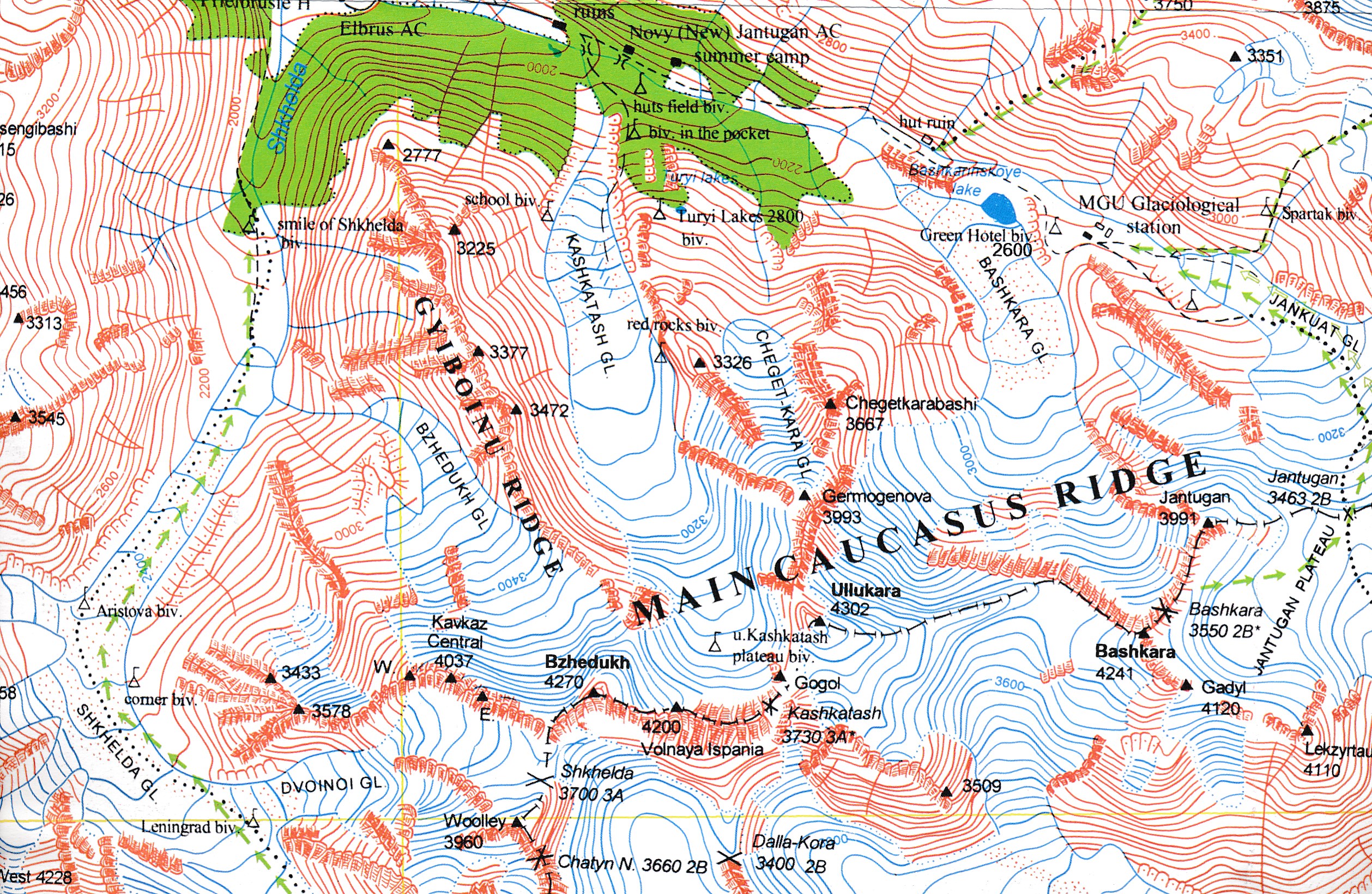 Где находится гора эльбрус на карте россии. Гора Эльбрус на карте.