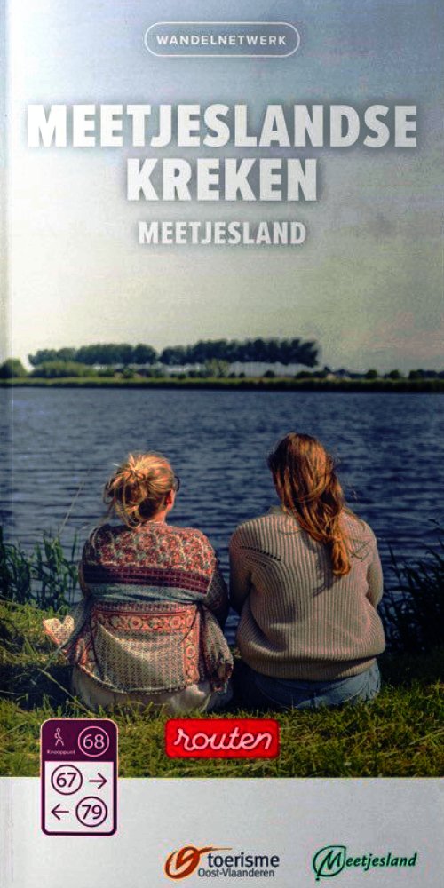 Wandelkaart Wandelnetwerk BE Meetjeslandse kreken | Tourisme Vlaandere