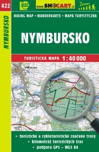 Online bestellen: Wandelkaart 422 Nymbursko | Shocart