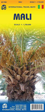Wegenkaart - landkaart Mali | ITMB |