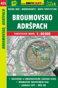 Online bestellen: Wandelkaart 425 Broumovsko, Adršpach | Shocart