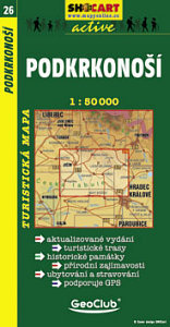 Shocart 26 PODKRKONOŠÍ - Riesengebirgs-Vorland  / Wandelkaart Tsjechie | 