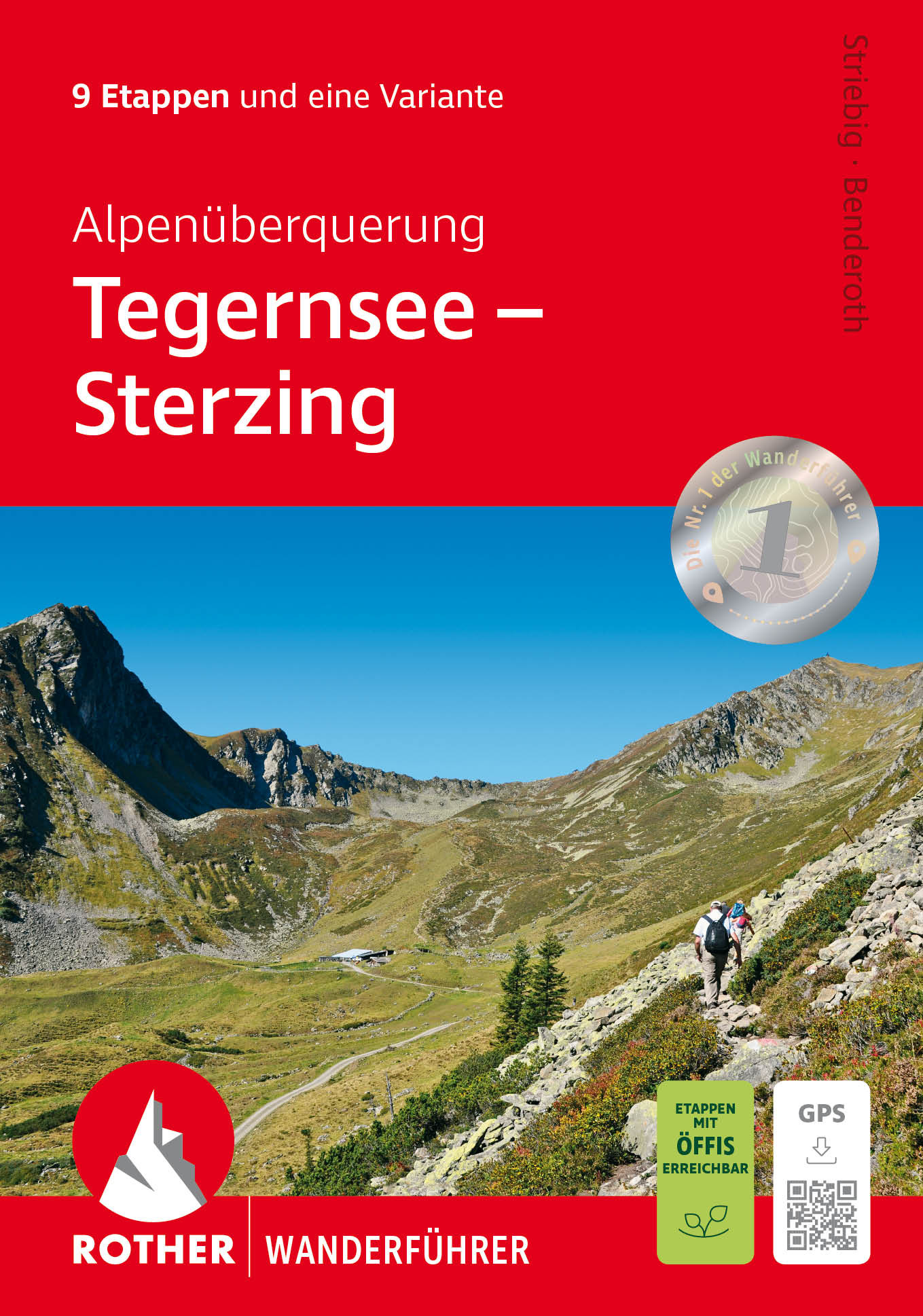 Wandelgids Alpenüberquerung Tegernsee- Sterzing | Rother Bergverlag