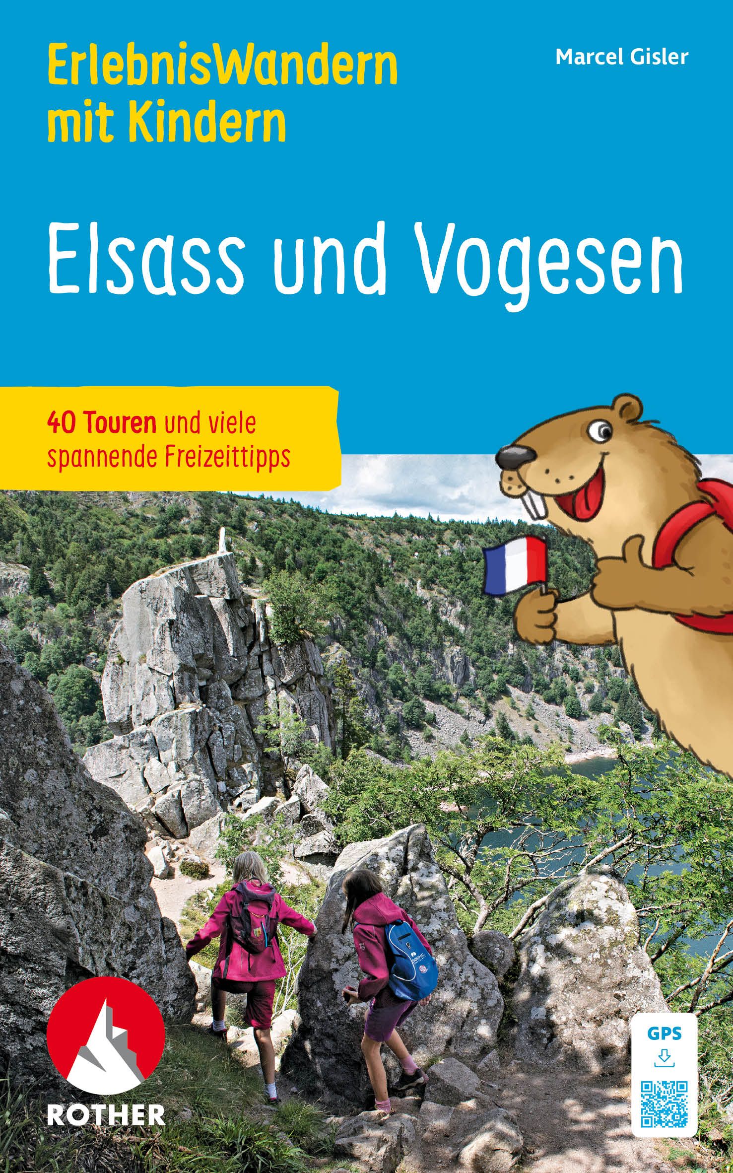 Wandelgids Elsass - Vogesen, Erlebniswandern mit Kindern | Rother Berg