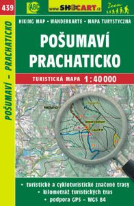 Online bestellen: Wandelkaart 439 Pošumaví, Prachaticko - Böhmerwald-Vorgebirge - Prachatitz | Shocart