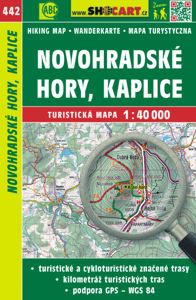 Online bestellen: Wandelkaart 442 Novohradské hory, Kaplice | Shocart