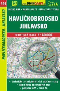 Wandelkaart 446 Havlí?kobrodsko, Jihlavsko | Shocart de zwerver