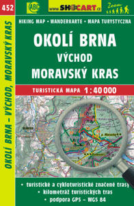 Online bestellen: Wandelkaart 452 Okolí Brna východ, Moravský Kras | Shocart