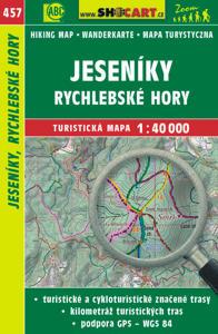 Online bestellen: Wandelkaart 457 Jeseníky, Rychlebské hory | Shocart