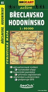 Shocart 65 BŘECLAVSKO, HODONÍNSKO - Breclavsko, Hodonínsko   / Wandelkaart Tsjechie | 