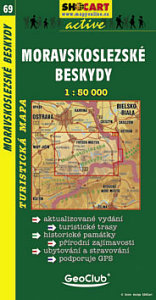 Shocart 69 MORAVSKOSLEZSKÉ BESKYDY - Mährisch-Schlesische Beskiden   / Wandelkaart Tsjechie | 