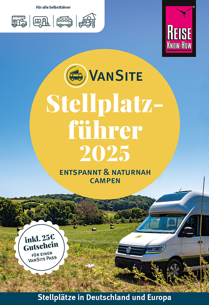Campergids VanSite – Stellplatzführer 2025 | Reise Know How