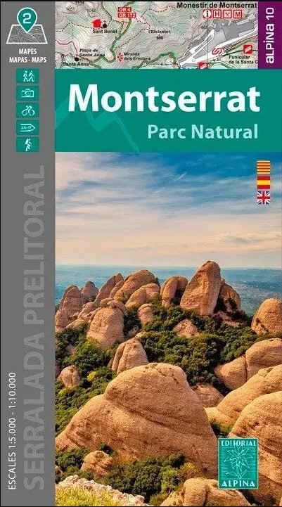 Wandelkaart Montserrat | Editorial Alpina