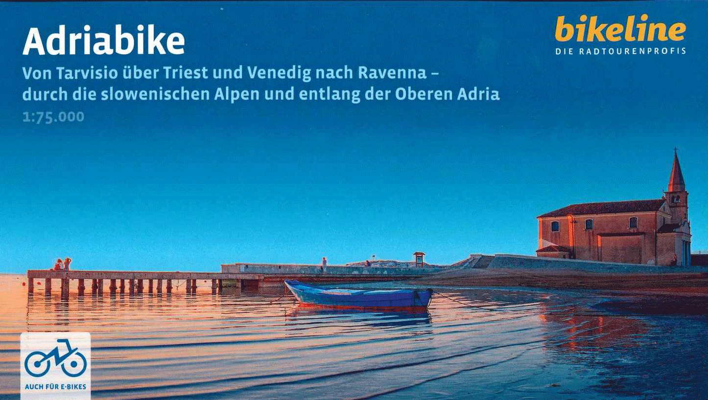 Fietsgids Bikeline Adriabike von Tarvisio nach Ravenna | Esterbauer