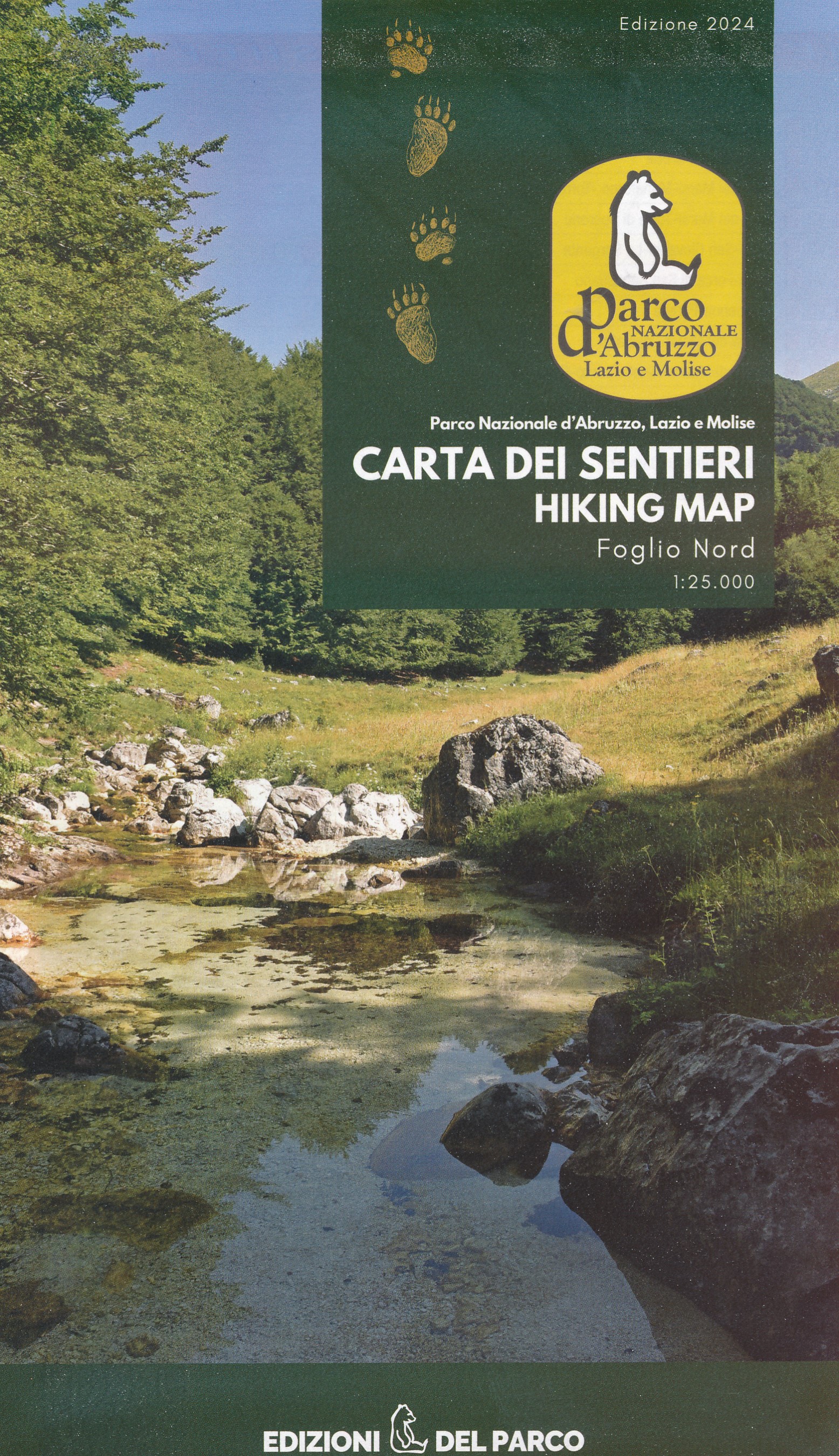 Wandelkaart Abruzzo hiking map , deel NOORD | D.R.E.A.M.