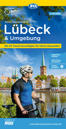 Fietskaart ADFC Regionalkarte Lübeck & omgeving | BVA BikeMedia