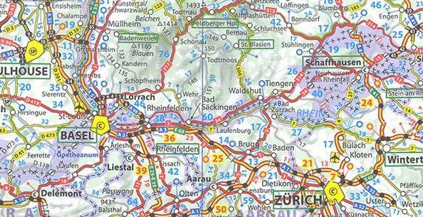 dump Nathaniel Ward Gelijkmatig Wegenkaart - landkaart 719 Duitsland, Benelux, Oostenrijk & Tsjechie |  Michelin | 9782067219830 | Reisboekwinkel De Zwerver