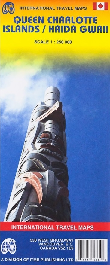 Wegenkaart - Landkaart Queen Charlotte Islands - Haida Gwai | ITMB | 