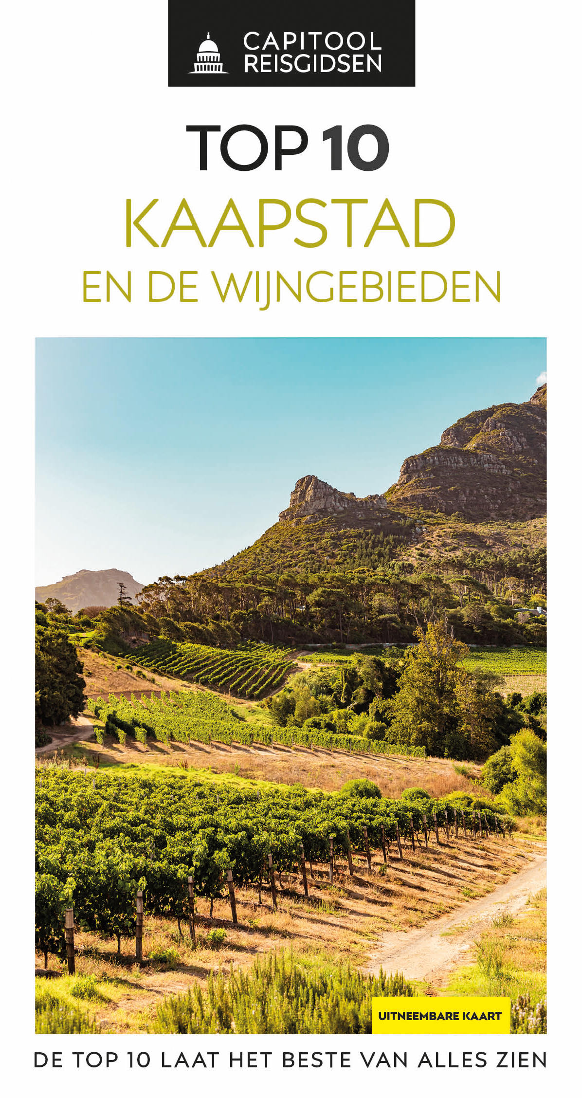 Reisgids Capitool Top 10 Kaapstad en de wijngebieden | Unieboek