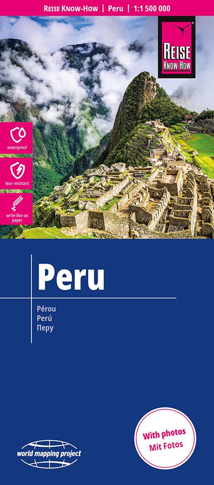 Wegenkaart – landkaart Peru | Reise Know How