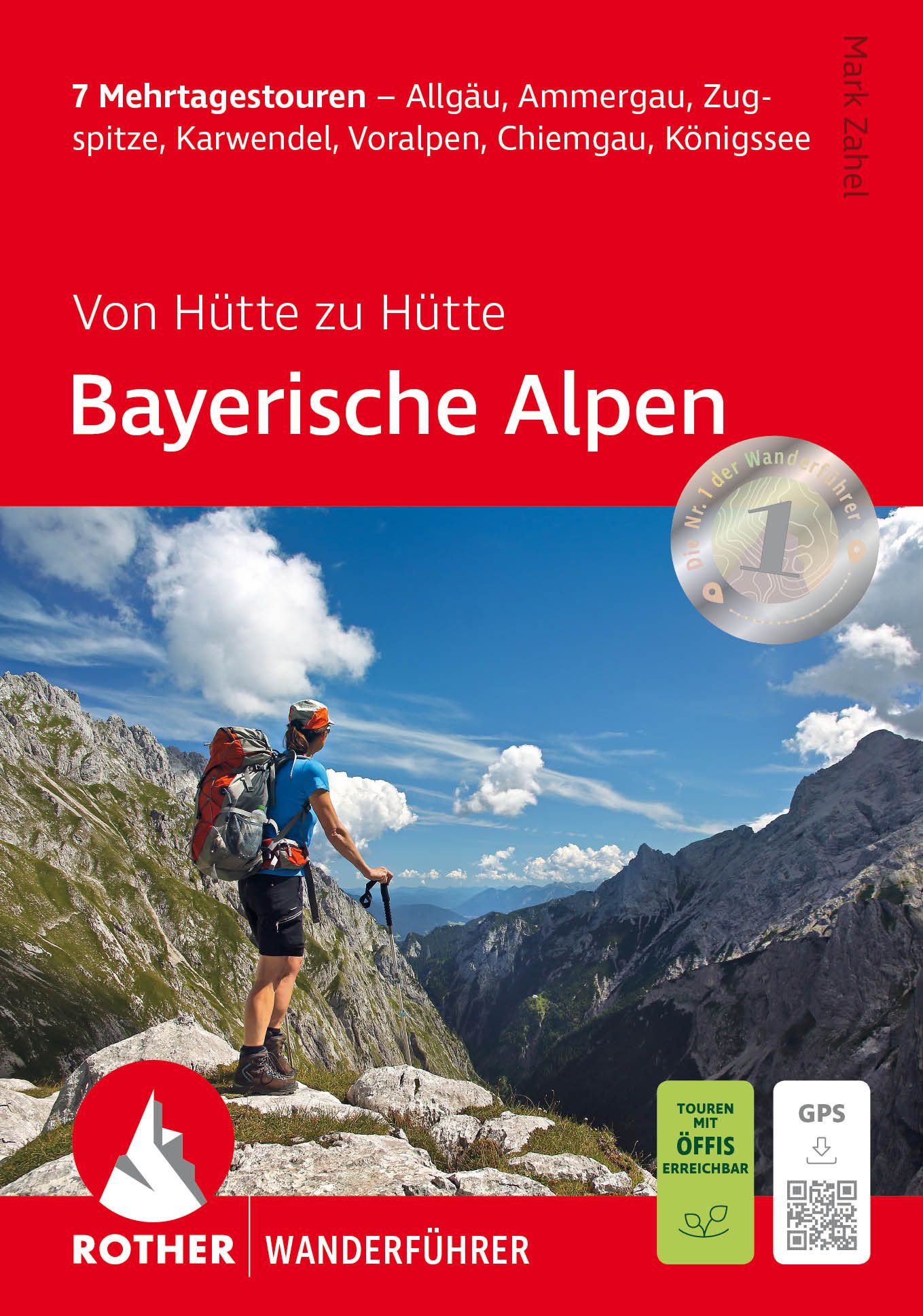 Wandelgids Von Hütte zu Hütte – Bayerische Alpen | Rother Bergverlag