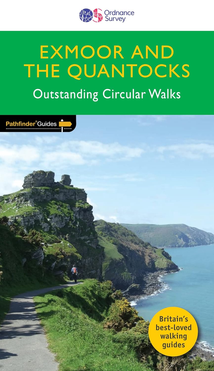 Online bestellen: Wandelgids 09 Pathfinder Guides Exmoor & the Quantocks | Ordnance Survey