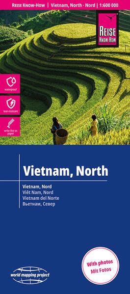 Wegenkaart – landkaart Vietnam Noord | Reise Know How