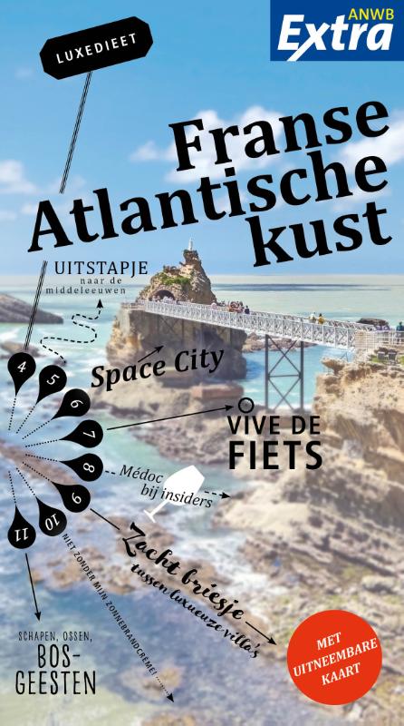 Online bestellen: Reisgids ANWB extra Franse Atlantische kust | ANWB Media