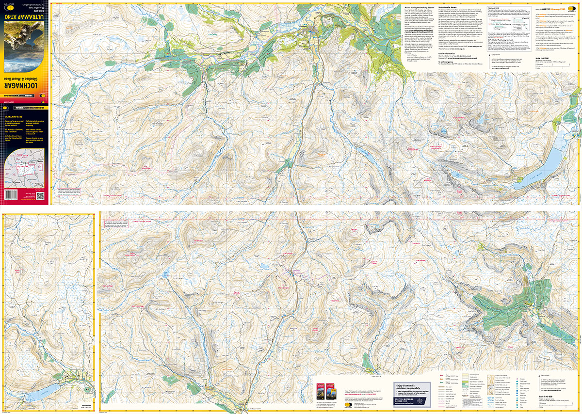 Wandelkaart Lochnagar Glenshee Mount Keen Harvey Maps Wandelkaart Lochnagar Glenshee Mount Keen Harvey Maps