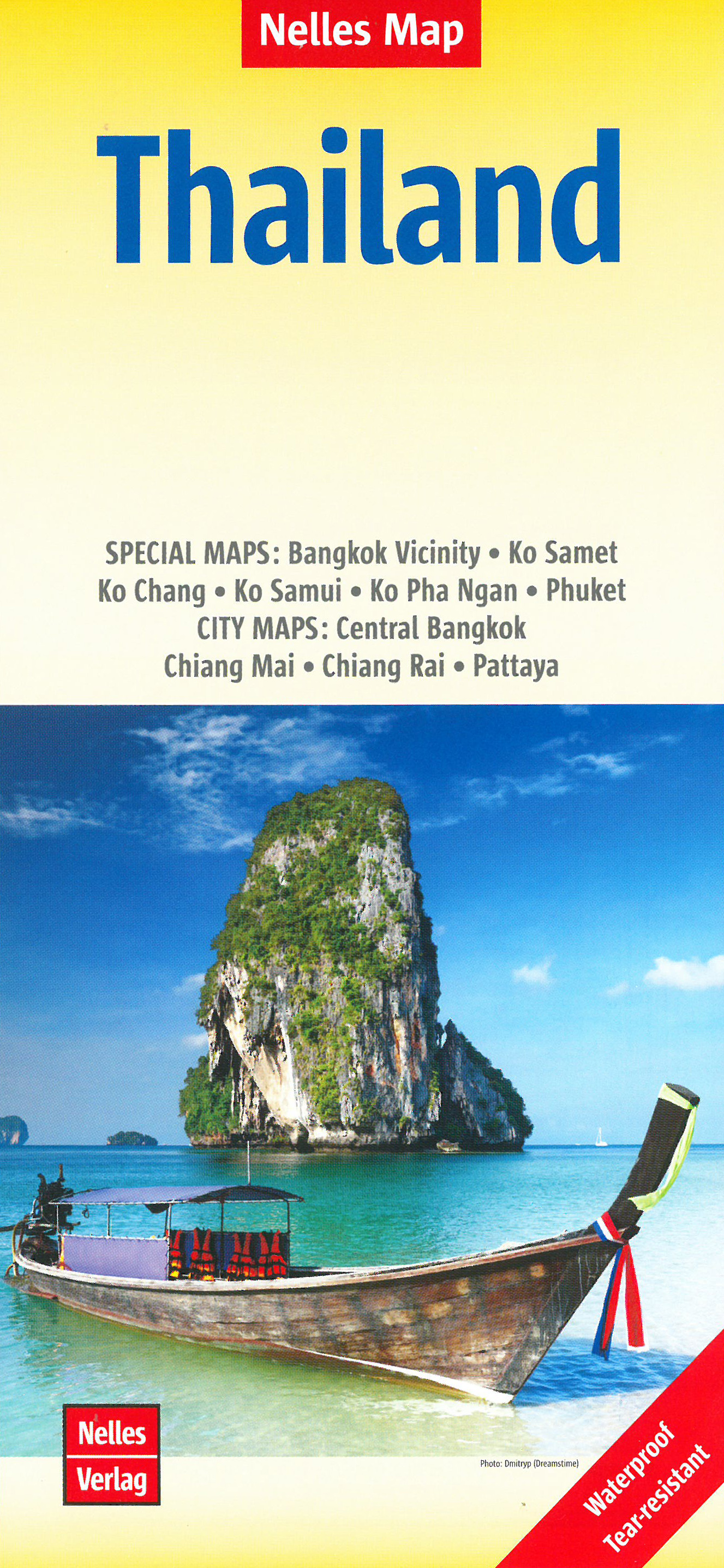 Wegenkaart – landkaart Thailand | Nelles Verlag