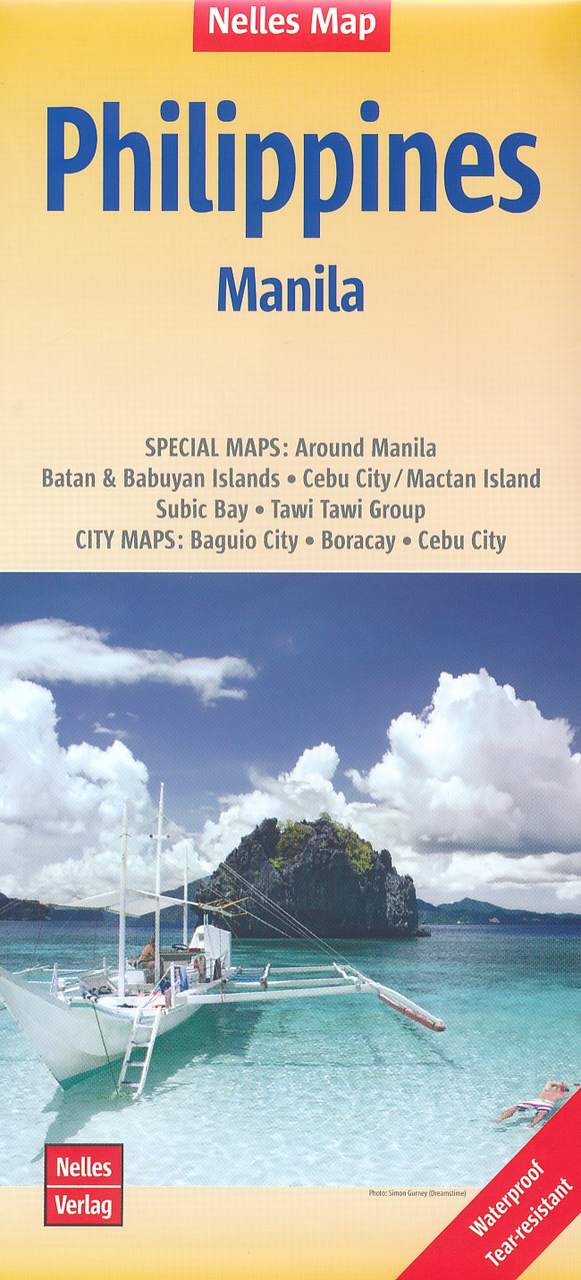 Online bestellen: Wegenkaart - landkaart Philippines & Manila - Filipijnen | Nelles Verlag