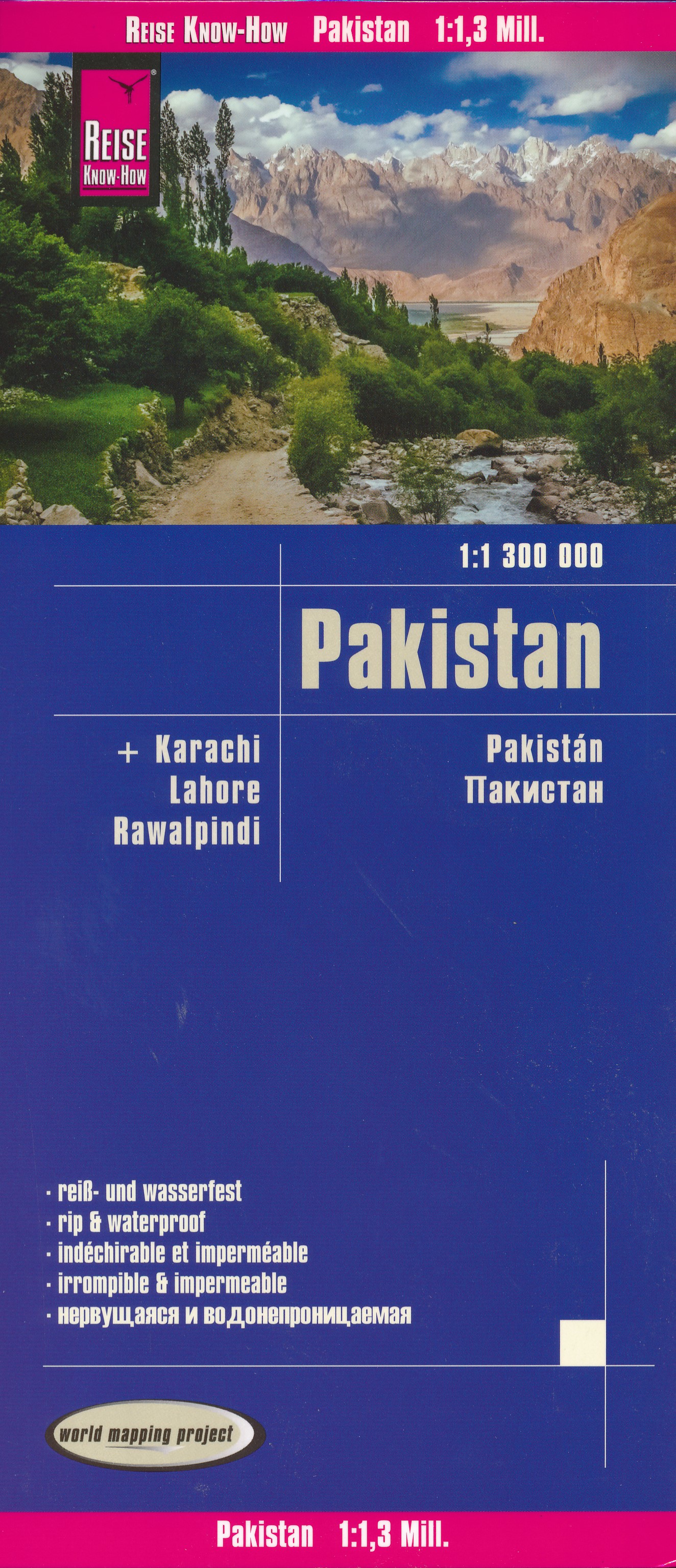 Online bestellen: Wegenkaart - landkaart Pakistan | Reise Know-How Verlag