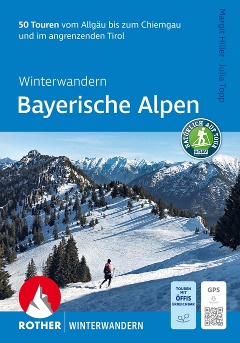 Sneeuwschoenwandelgids Winterwandern Bayerische Alpen | Rother Bergver