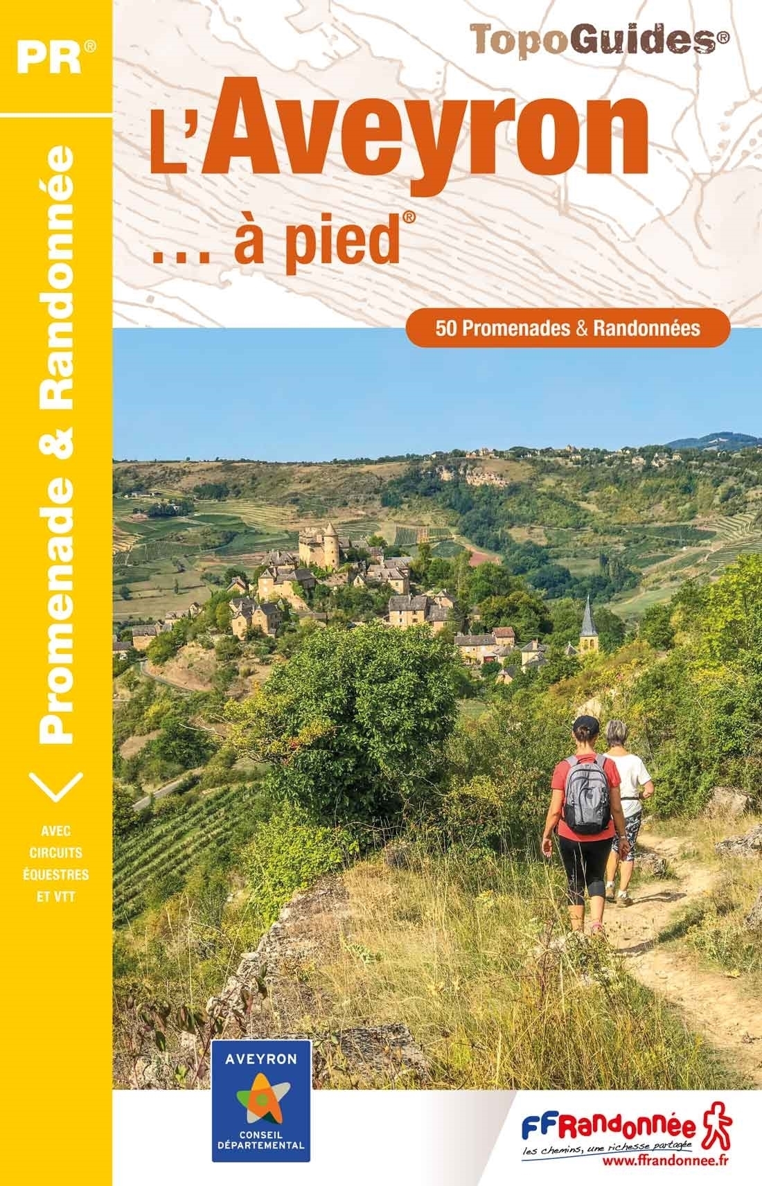 Online bestellen: Wandelgids D012 L'Aveyron... à pied | FFRP