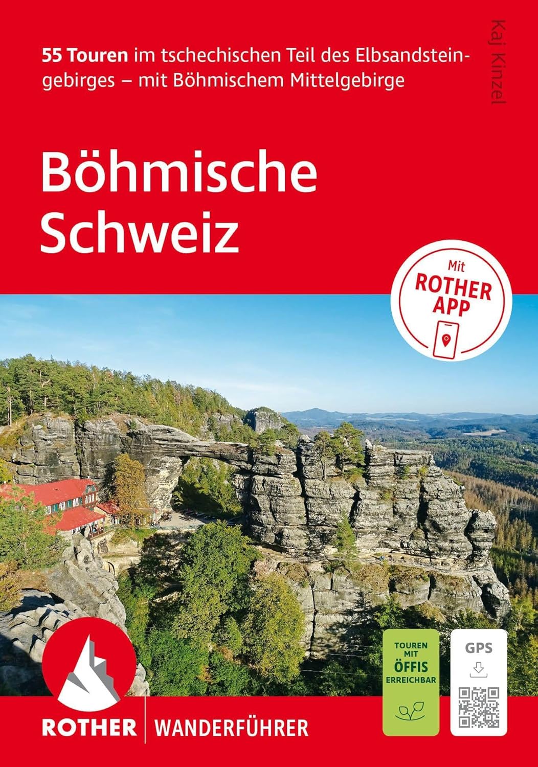 Wandelgids Böhmische Schweiz – Böhmisches Mittelgebirge (wf) 50T | Rother Bergverlag