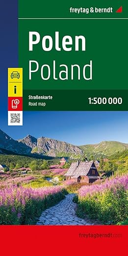 Wegenkaart – landkaart Polen | Freytag & Berndt
