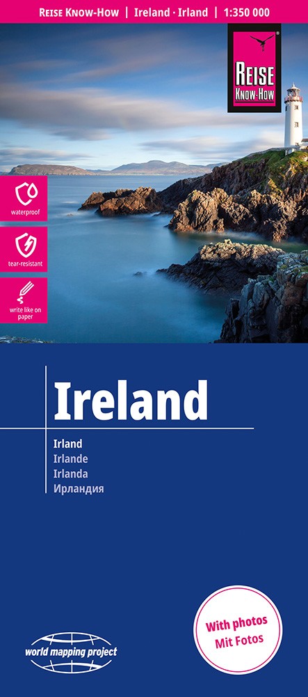 Wegenkaart – landkaart Ierland | Reise Know How
