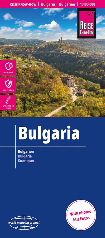 Wegenkaart – landkaart Bulgarije | Reise Know How