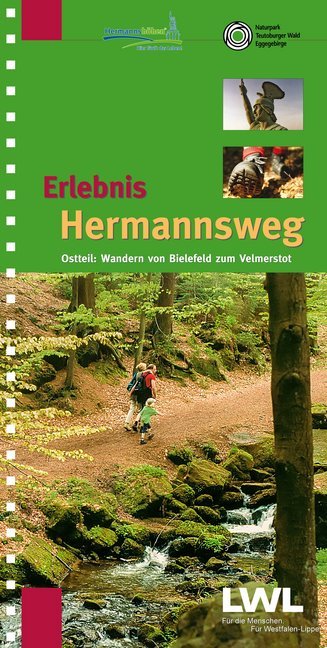 Online bestellen: Wandelgids Erlebnis Hermannsweg - Ostteil | TPK Kiper