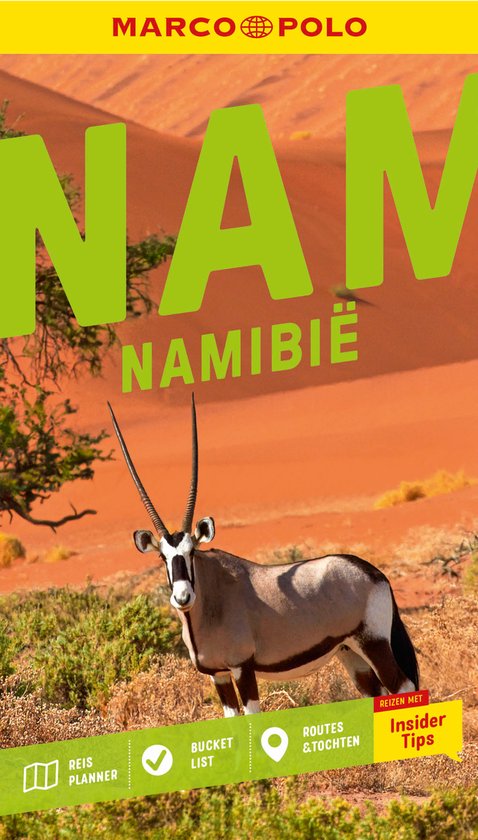 Reisgids Marco Polo NL Namibië | 62Damrak