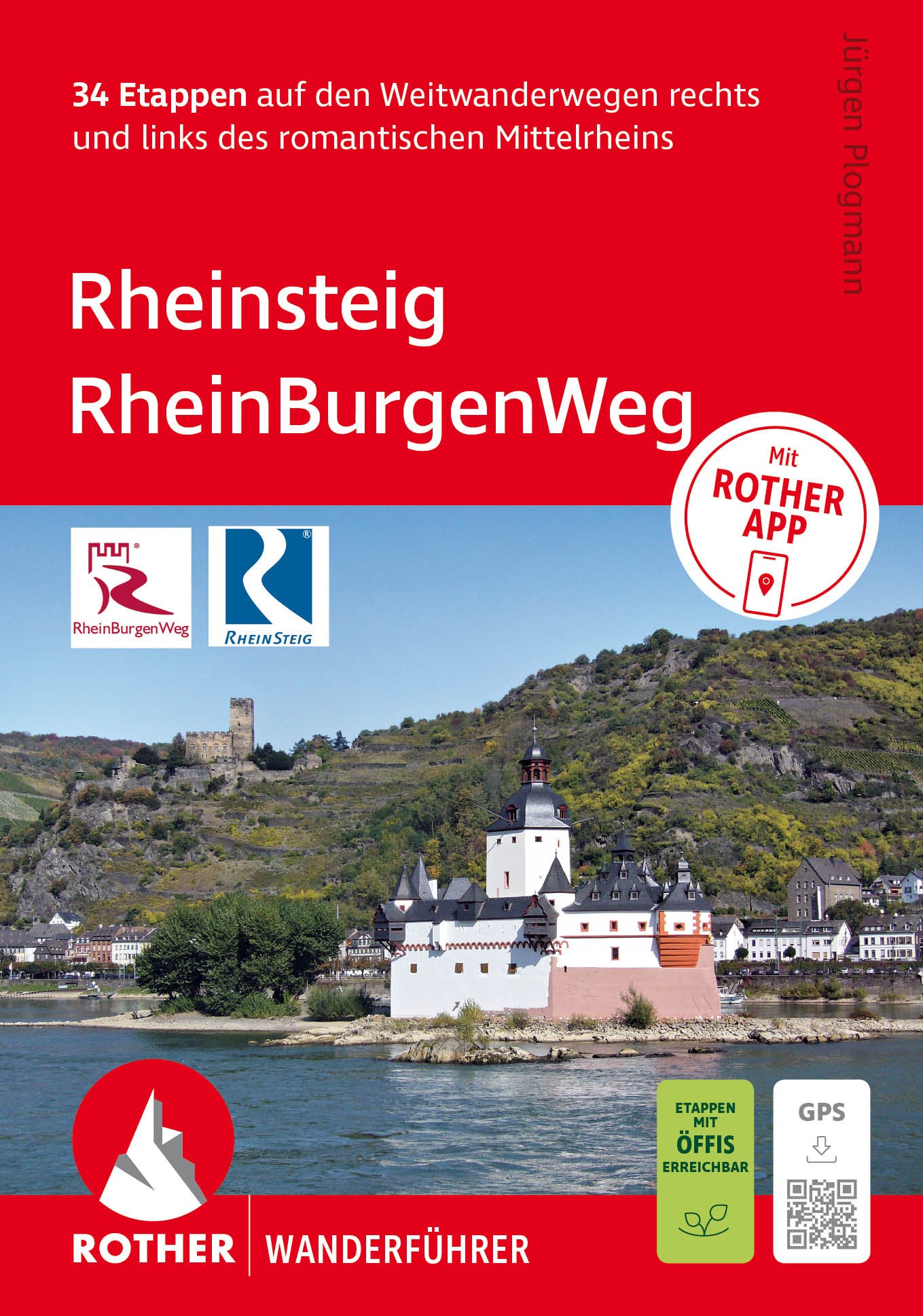 Wandelgids Rheinsteig Rheinburgenweg | Rother Bergverlag