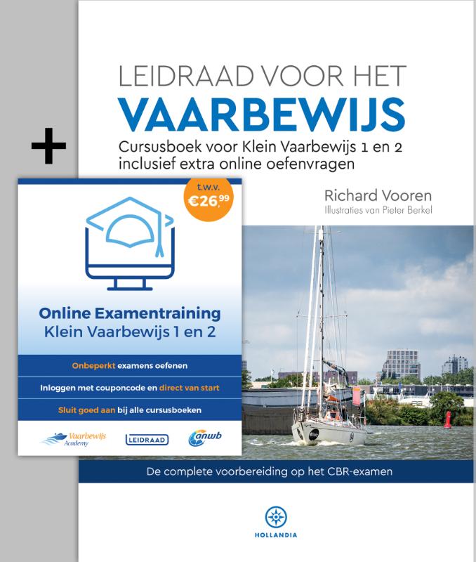 Watersport handboek Leidraad voor het Vaarbewijs inclusief online exam