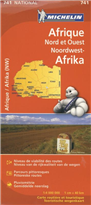 Wegenkaart – landkaart 741 Noordwest - Afrika | Michelin |