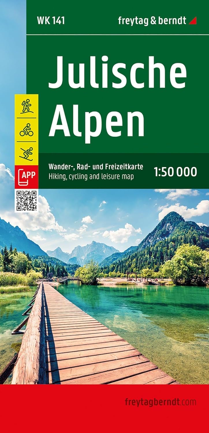 Wandelkaart WK141 Julische Alpen | Freytag & Berndt